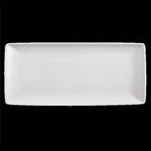 BISTRO WHITE - Rectangular platter 36,5x16 cm