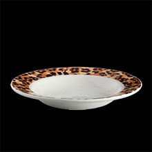 LEOPARD - Soup platter 22,5 cm