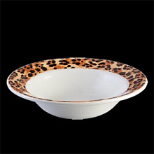 LEOPARD - Soup/cereal plate 18 cm