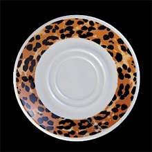LEOPARD - Double Well Saucer 16 cm