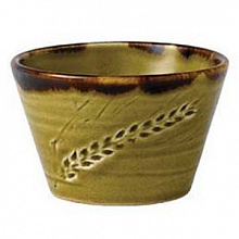 Соусник 7,6 см, 95 мл, оливковый, с колоском ,