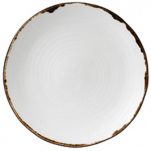 Тарелка 22,9 см, белая,