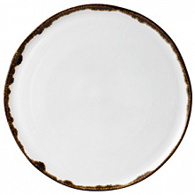 Тарелка 25,4 см, белая,