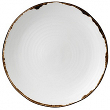 Тарелка 27 см, белая,