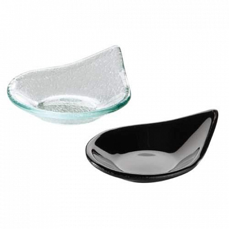 ZIEHER Емкость для комплимента "Капля" 8,5х10 см, стекло, цвет черный