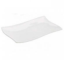 ZIEHER Wave Блюдо для сервировки 16x10,5  см, волнистый край, фарфор