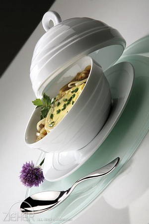 ZIEHER Ribbon Салатник 19 см, фарфор