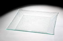 Блюдо квадратное 30*30см стекло 5086.32 Ziec