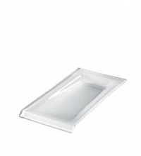 ZIEHER Modul Тарелка для сервировки прямоугольная 22,5х11 см, матовое стекло