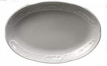 ZIEHER Flora Блюдо овальное 28х18х2,8 см, фарфор