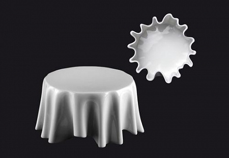 ZIEHER DressCoat Тарелка для сервировки d=8 см, h=4 см, фарфор