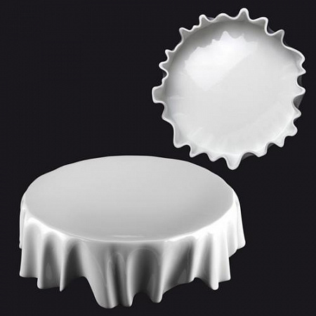 ZIEHER DressCoat Тарелка для сервировки d=22 см, h=6,5 см, фарфор