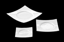 ZIEHER ConFinesse Тарелка квадратная 7,5 см, фарфор