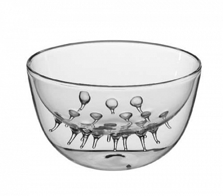 ZIEHER Amuse Емкость для сервировки 250 мл, d=11,5 см, h=6,5 см, двойные стенки, стекло