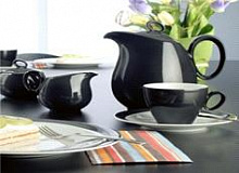 SELTMANN WEIDEN Trio Блюдо овальное 31 см, фарфор, декор 23614 Schwarz