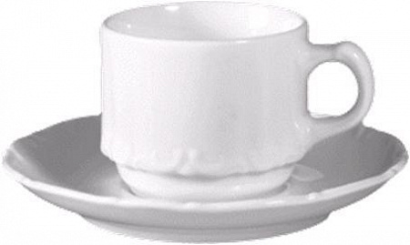 SELTMANN WEIDEN MARIENBAD Пара кофейная 90 мл штабелируемая, фарфор