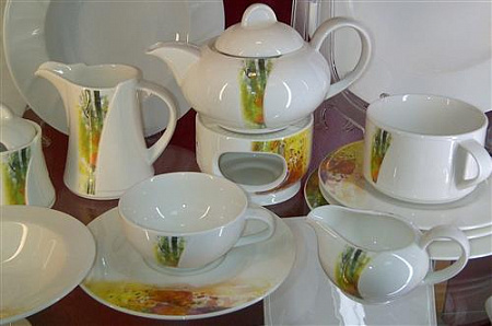 SELTMANN WEIDEN Diamant Блюдце комбинированное 17,1 см, для чашки 160 мл., фарфор, декор Potpourri