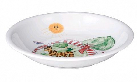 SELTMANN WEIDEN Compact "Zoo" Тарелка глубокая 22 см, фарфор, декор 21517