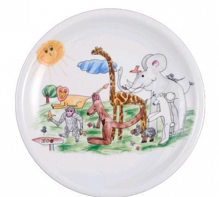 SELTMANN WEIDEN Compact "Zoo" Тарелка 20 см, фарфор, декор 21517