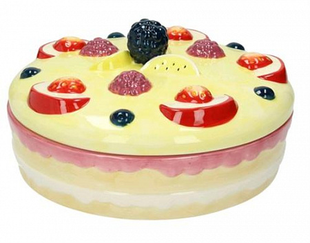 ANDREA FONTEBASSO DOLCE CA D.DECO Емкость с крышкой 21 см, керамика